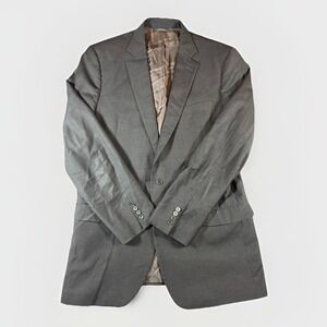 Brooks Brothers 1818 Fitzgerald Gray Wool Blazer 44L Made USA